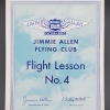 1934 Flight Lesson  Sheet 4